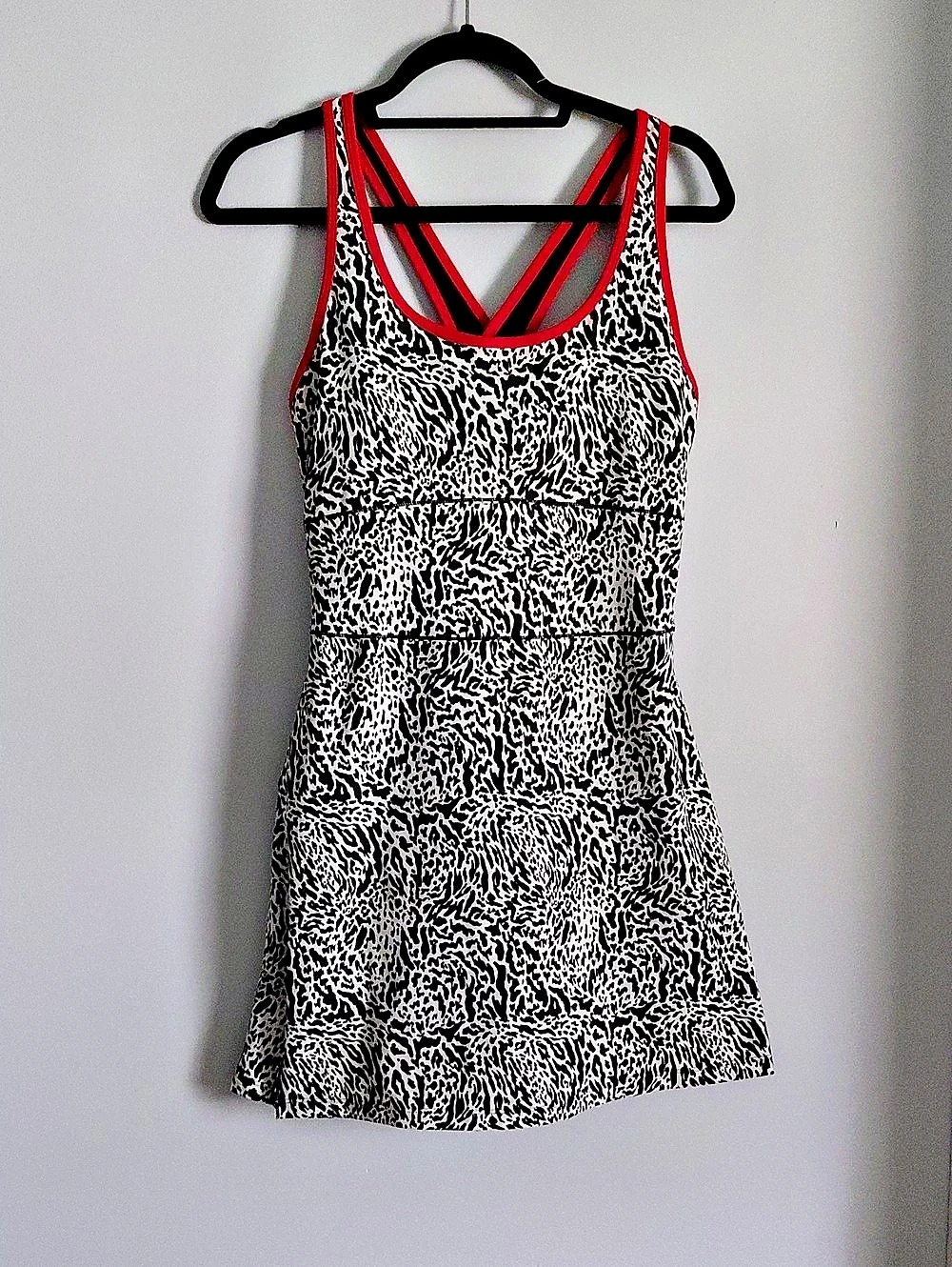 Fabletics Define Performance Athletic Dress Animal Print Tennis Sporty Outdoor